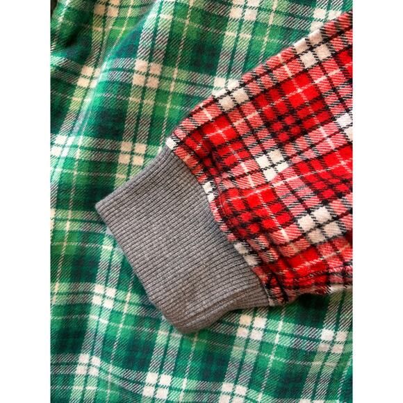 Bundle of Hanna Andersson Hooded Flannel Shackets, Size 8 - Picture 8 of 8